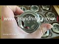 GrandMfg® Stainless steel 304 oil level sight glass with red float ball