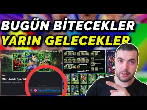 BUGÜN BİTECEKLER YARIN GELECEKLER🔥BEDAVA EPİC SÖZLEŞME ALINABİLECEK (KAMPANYADA SON HAFTA) eFootball
