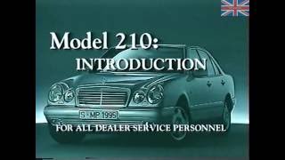 Mercedes  E Class (W210)   Introduction for all Dealer Service Personnel (1995)