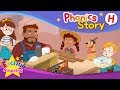 Phonics Story H - English Story - Educational video for Kids