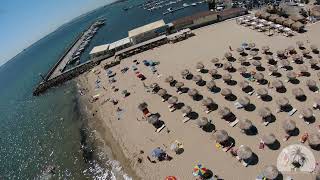 Sveti Vlas from the bird's eye view