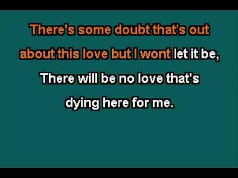 Gregory Porter Karaoke -  No love Dying here