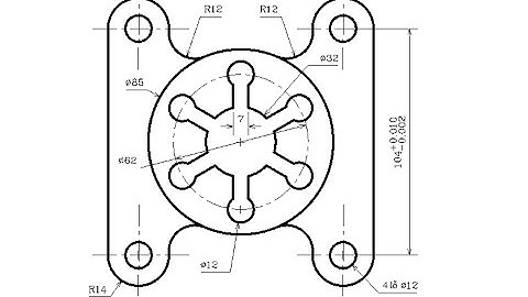 Bài tập AutoCAD | buổi 5_3 Sử dụng các lệnh Mirror, Array, Offset, Rotate | HỌc tốt AutoCAD