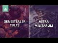 Genestealer Cults vs Astra Militarum- Army Debut - 2000pt Warhammer 40k battle report