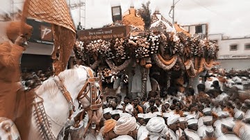 | संत ज्ञानेश्वर महाराज पालखी सोहळा २०२२ | Sant Dnyaneshwar maharaj  video by Hitesh Kamble