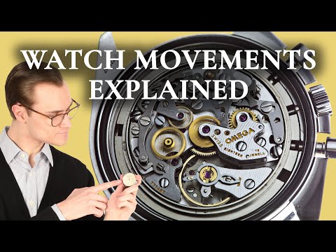 Watch Movements Explained - Mechanical vs. Automatic vs. Quartz