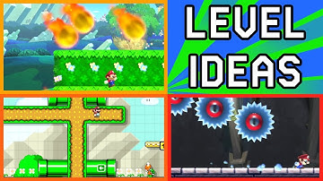Super Mario Maker - 5 Level Creating Tips and Tricks - Tutorial