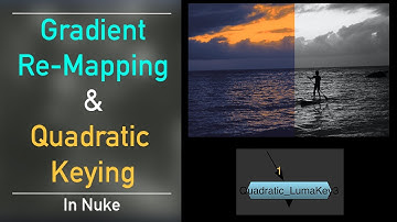 Gradient Re-Mapping and Quadratic Luma Keys | Nuke Compositing [Advanced]