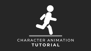 Character Running Animation Tutorial in After Effects - No Third Party Plugin