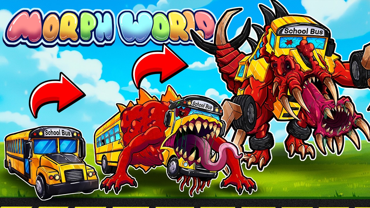 INFECTED SCHOOL MONSTER IN MORPH WORLD!
