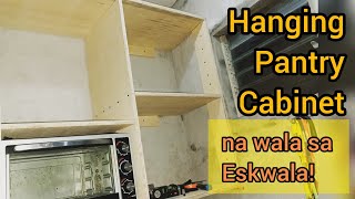 How to Build a Cabinet na wala sa Eskwala. Hindi pantay ang wall | Panty Storage Cabinet - Part 1