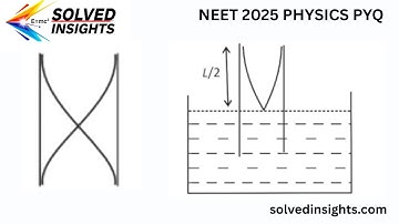 NEET 2025 Physics PYQ | Open & Closed Organ Pipe Fundamental Frequency Problem | NEET 2026 & 2027