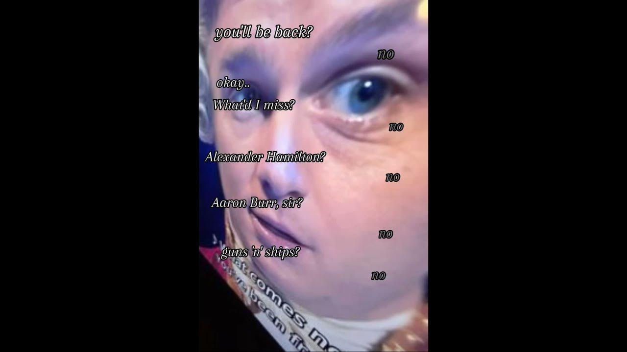 My favourite Hamilton song 💛 (I'm not sorryyy)