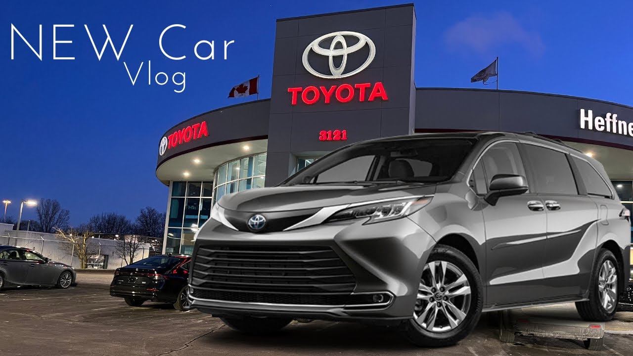Brand New Toyota Sienna 2024 | Picking up from dealership vlog - YouTube