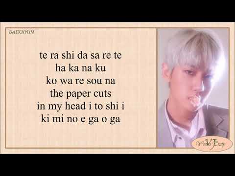 EXO CBX (엑소) - Paper Cuts (Easy Lyrics)