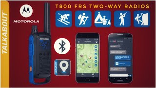 Motorola Talkabout T800 FRS Two Way Bluetooth Radio part 1 screenshot 4