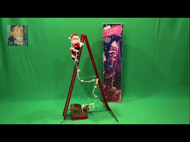 Mr. Christmas 1994 Super Stepping Santa - All 12 Songs - YouTube