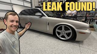 I FIX the Suspension Leak On My Jaguar XJ and Show You How