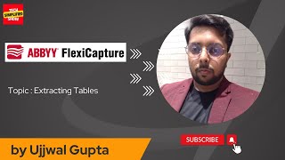 ABBYY FlexiCapture Tool | Extracting Tables from Docs