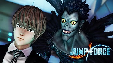 *AWKWARD* Light yagami and ryuk cutscene from jump force