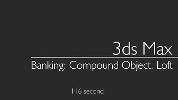 3ds Max 2023: Compound Object, Loft: Banking