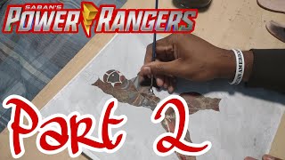 Painting Light Speed Rescue Red Ranger Carter Grason Part 2