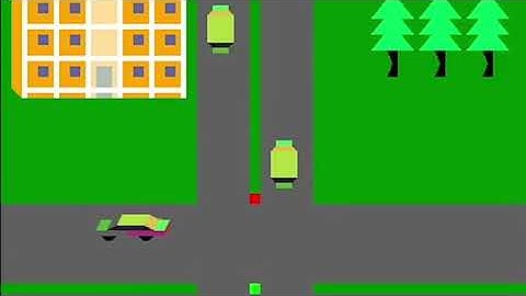 OpenGL Traffic Signal System