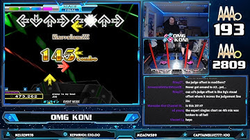 OMG KON! | stomp to my beat (D-CHALLENGE) PFC AAA 999,610 [DDR 2014]