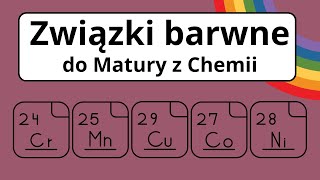 Ważne kolory związków do Matury z Chemii