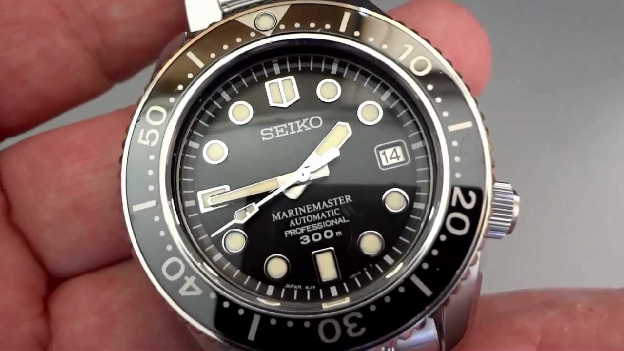 SEIKO Marinemaster SBDX001 in (HD) - YouTube