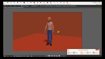 How to model a low poly man in blender(Time lapse)