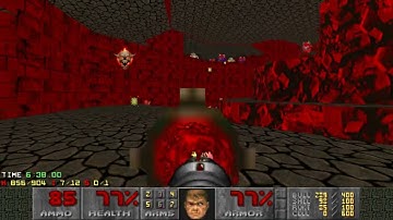 [Doom II] Hot Damned - Map01 - UVMax - 10,47