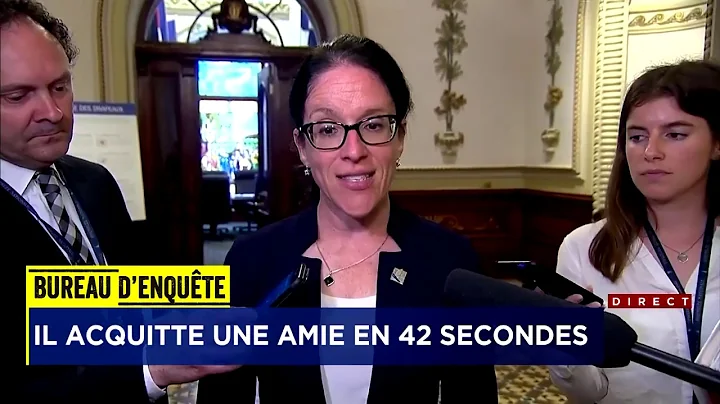 Acquitte par son ami juge en 42 secondes Jean Herb...