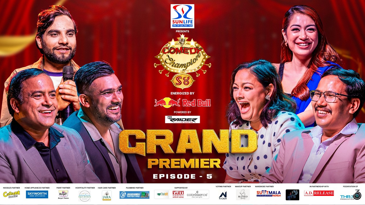 Comedy Champion Season 4 | Grand Premiere | Episode 5 | Jitu Nepal, Reecha Sharma, Buddhi, Bishal