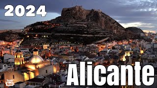 Gorące Alicante miasto światła Hiszpania 2024 #01 #spain #alacant #costablanca