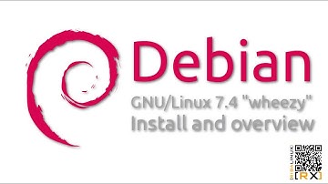 Debian GNU/Linux 7.4 "Wheezy" Install and overview | The Universal Operating System [HD]