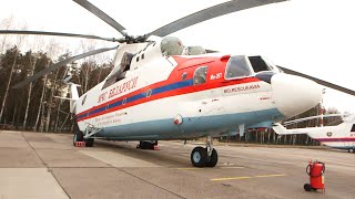 Авиация МЧС Беларуси: тушение пожаров - работа в горящих точках