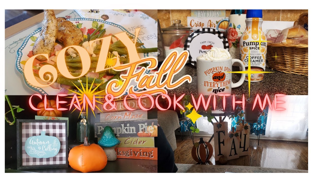 УЮТНАЯ ОСЕНЬ, УБОРКА И ГОТОВЬТЕ СО МНОЙ