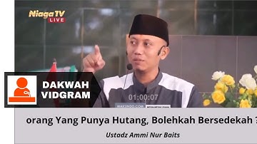 Orang Yang Punya Hutang Bolehkah Bersedekah ?