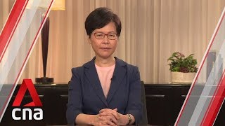 Hong kong chief executive carrie lam on wednesday (sep 4) said that
she will officially withdraw the extradition bill triggered months of
protests so th...