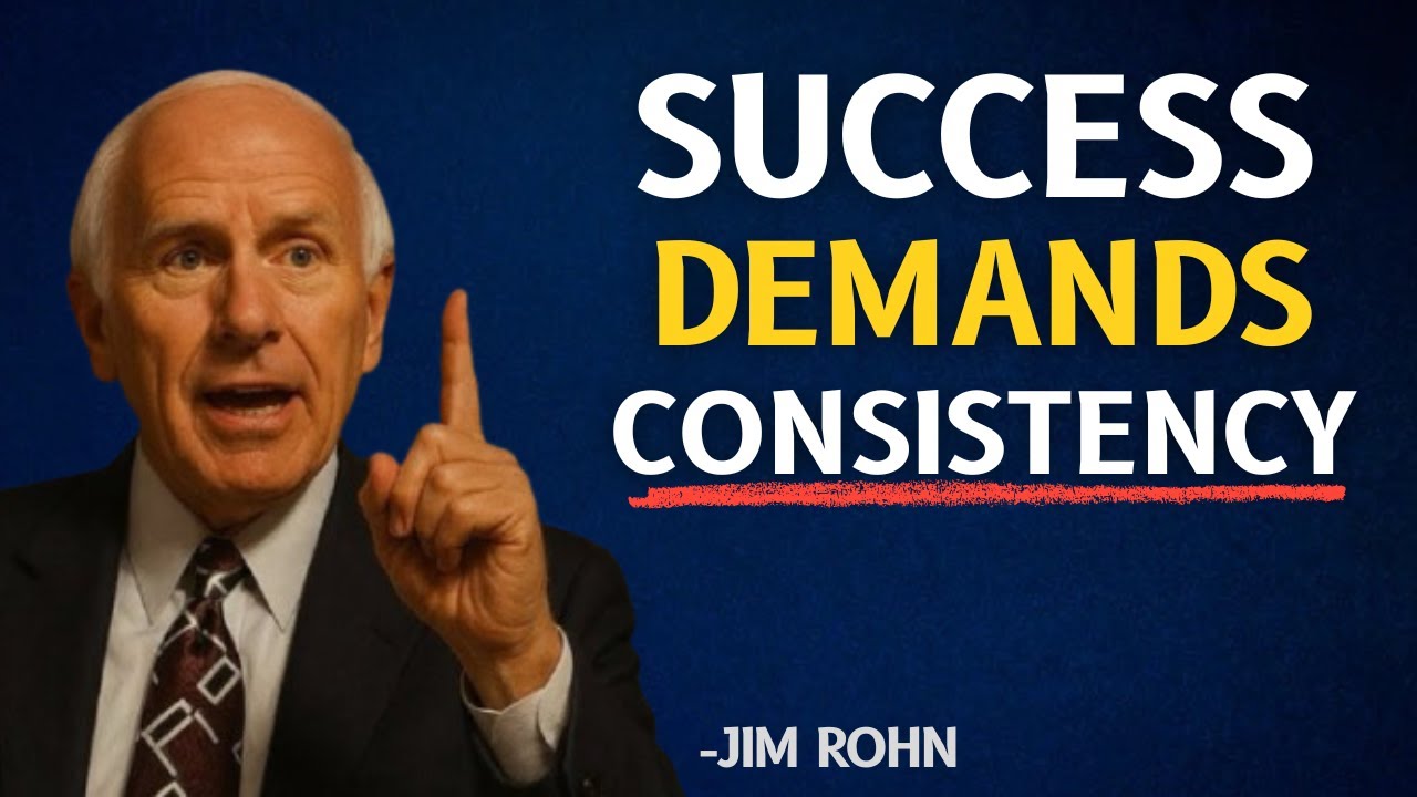 Success Demands Consistency — Jim Rohn Motivation