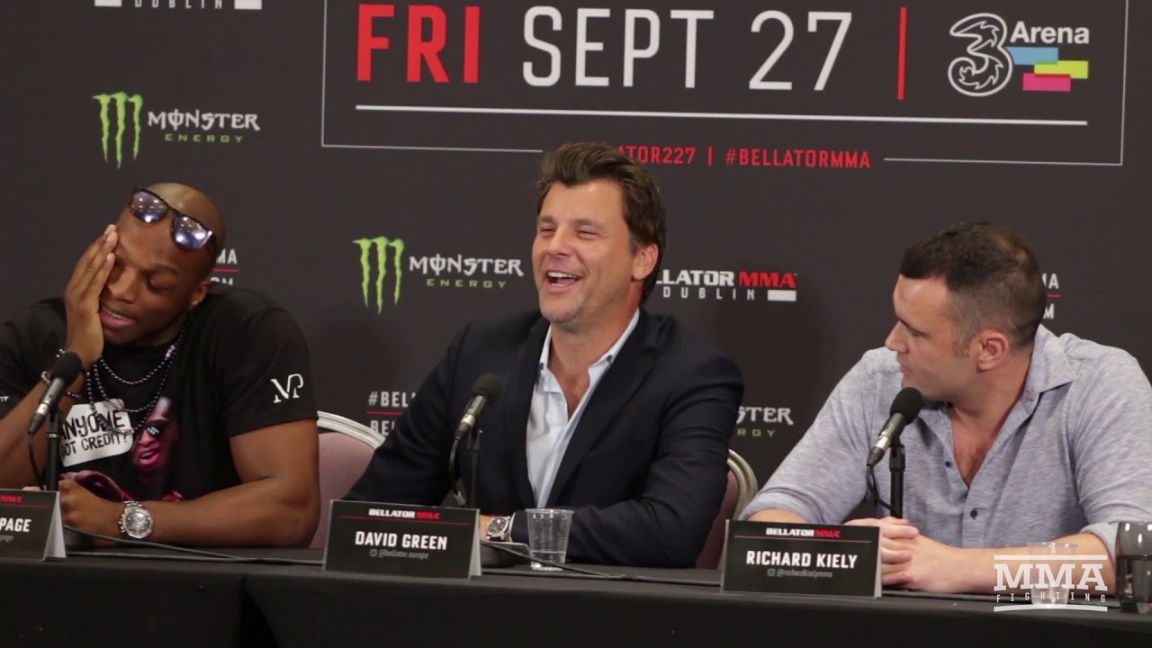 Bellator Dublin Press Conference: Michael Page vs. Richard Kiely - MMA Fighting