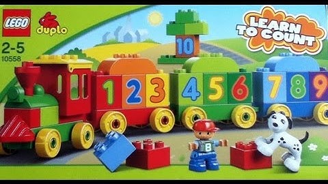 LEGO DUPLO Number Train 10558 Review and Demonstration