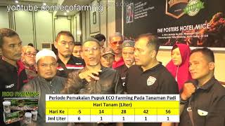 Cara Pemupukan ECO Farming Pada Tanaman Padi - Seminar Training ECO Farming Bandung
