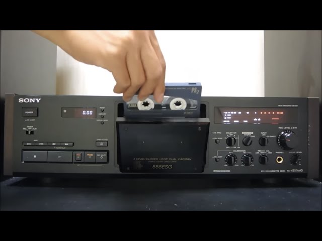【美品・動作品】 SONY TC-K555ESX カセットデッキ　動作確認済み SONY TC-K555ESX – Audiolife － Enjoy your audio life!!
