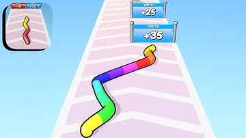 Gummy Worm Go! ​- All Levels Gameplay Android,ios (Part 46)