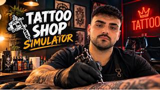 DÖVME USTASI OLDUM! MÜŞTERİLERİ DÖVMEYE DEVAM! 😱🔥 | TATTOO SHOP SIMULATOR screenshot 4