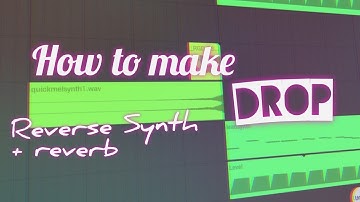 How to make reverse synth of your drop melody in fl studio mobile.
