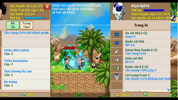 Ngọc rồng online mở skill 4 đệ tử