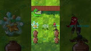 Pvz Fusion 2.9 - 5 Ultimate Plant Vase Vs 5 Ultimate Zombie Vase - p44 -which  side will win?#shorts